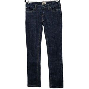 Vintage FreePeople Dark Wash Straight Leg 5 Pocket Denim Jean Size 28 (RN# 66170